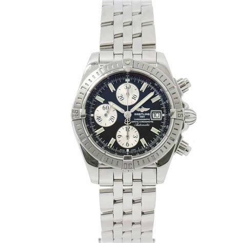 mens breitling evolution a13356 43mm|Breitling a13356 chronomat evolution.